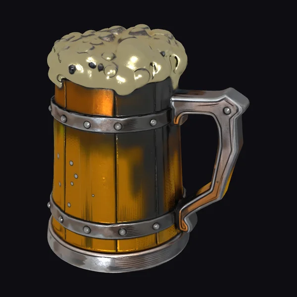 Frothy Beer Mug
