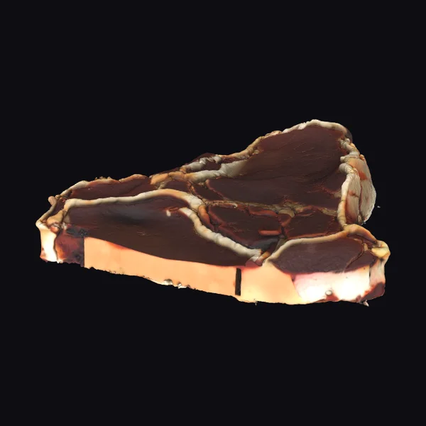 Aged Steak Meat Slice