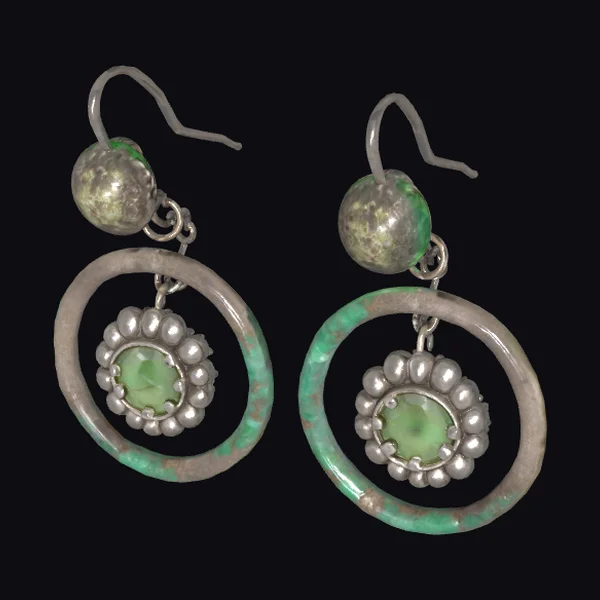 Verdant Orbit Earrings