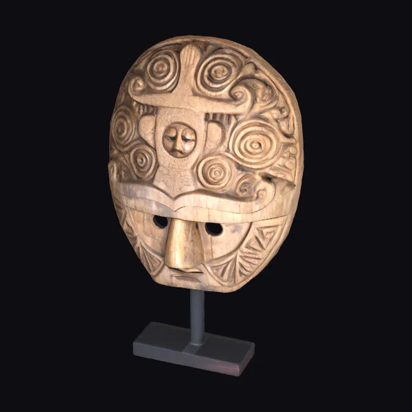 Ancient Tribal Mask