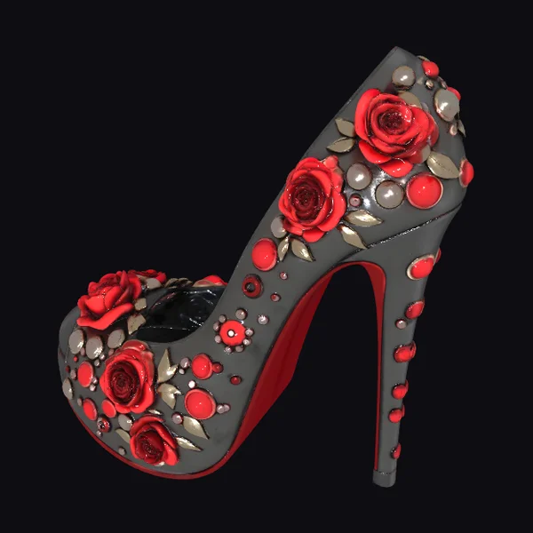 Decorative High Heel Shoe