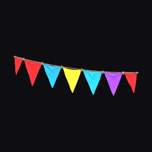 Colorful Bunting Flags