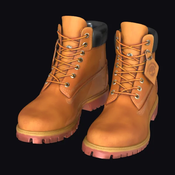 Brown Leather Work Boots