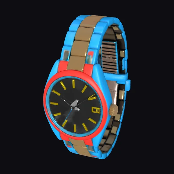 Colorful Metal Watch