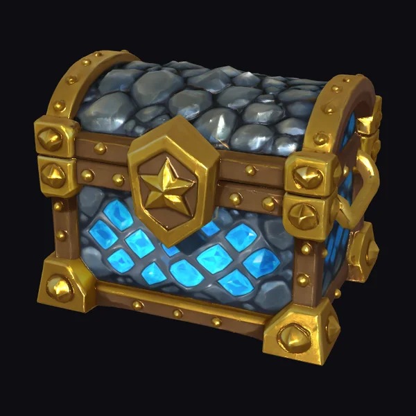 Golden Treasure Chest