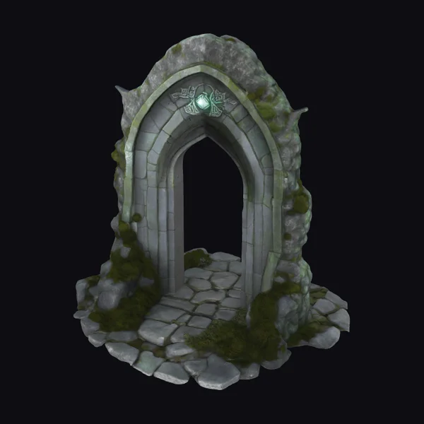 Ancient Stone Archway Portal