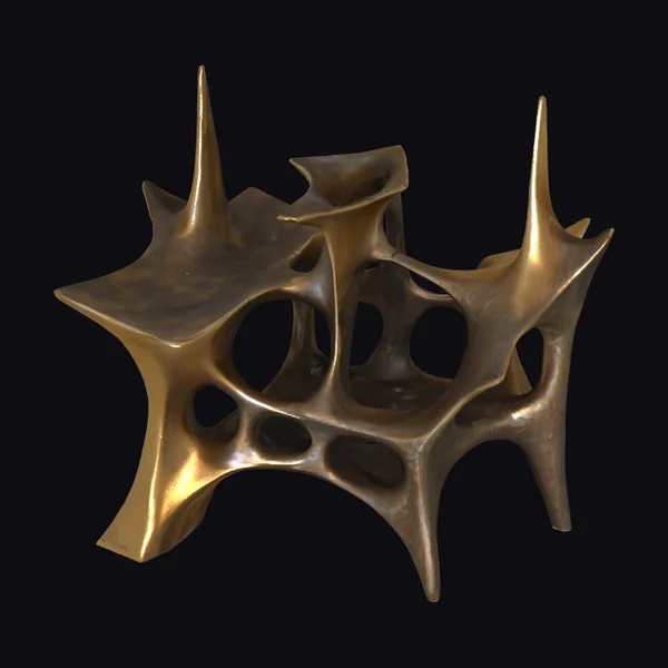 Abstract Metal Sculpture