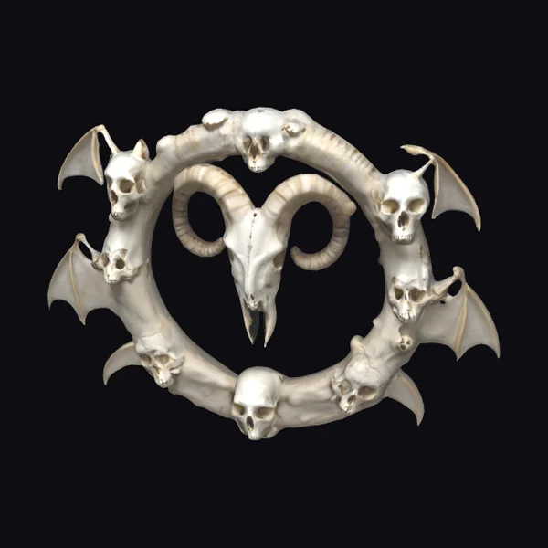 Bony Circle of Skulls