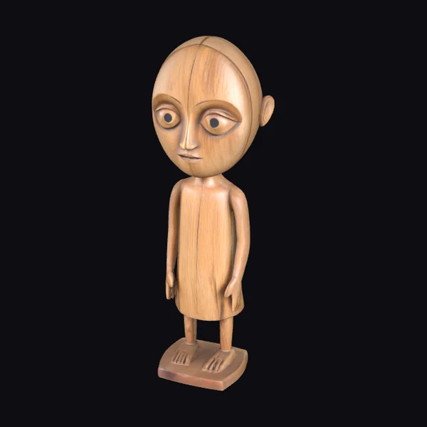 Wooden Figure Statue