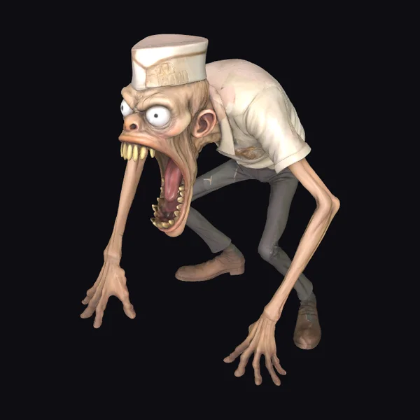 Zombie Ice Cream Vendor