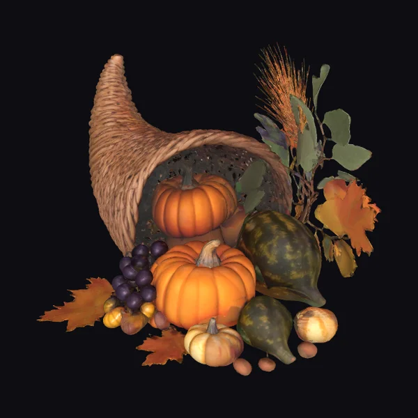 Autumn Harvest Cornucopia