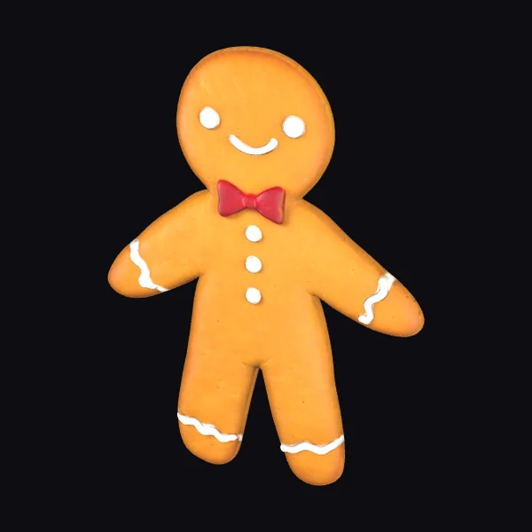Gingerbread Man Figure
