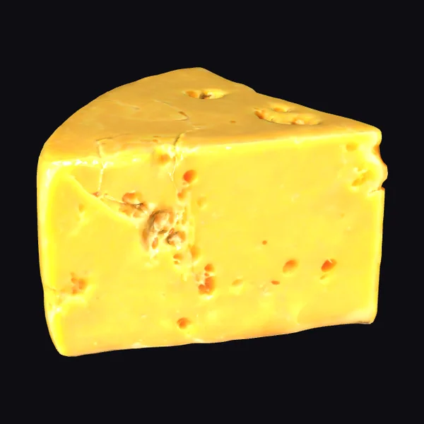 Yellow Cheese Wedge