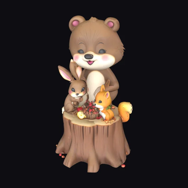 Woodland Creatures Picnic