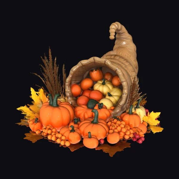 Autumn Cornucopia Harvest