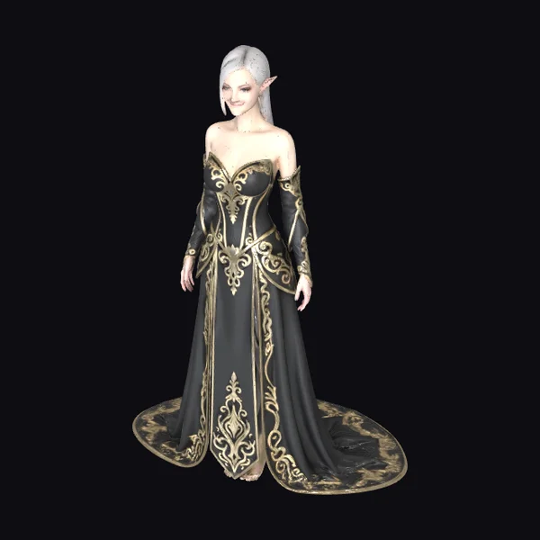Elegant Elven Lady