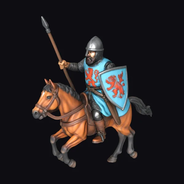 Mounted Medieval Knight