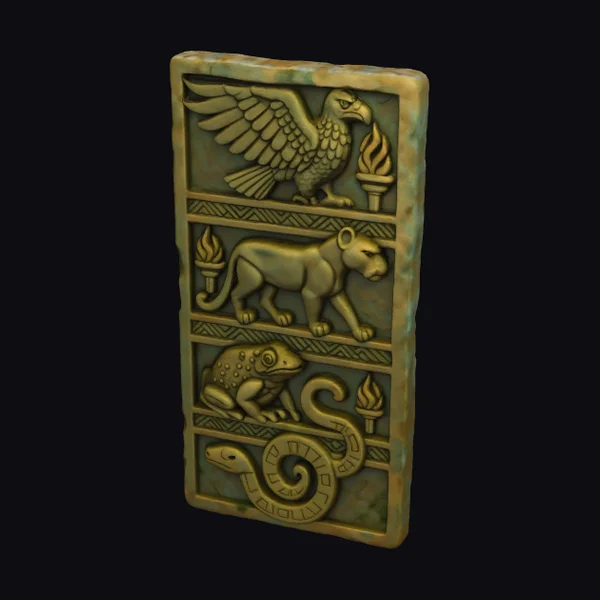 Ancient Animal Totem Panel