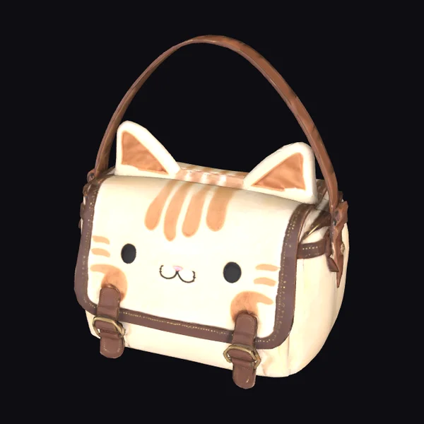 Cat Face Satchel Bag