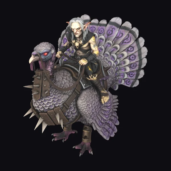 Albino Goblin on Turkey