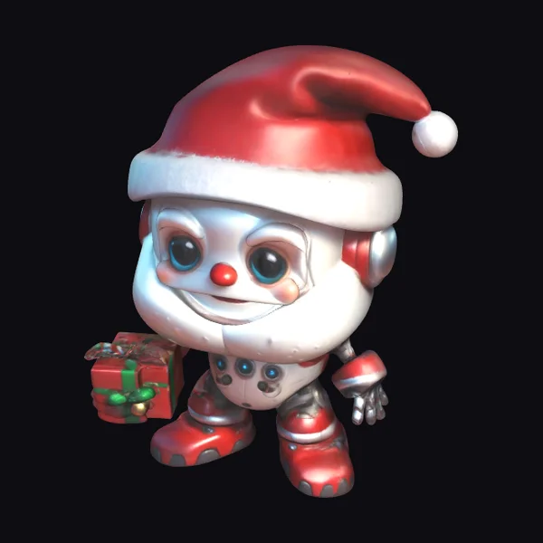 Chibi Santa Robot