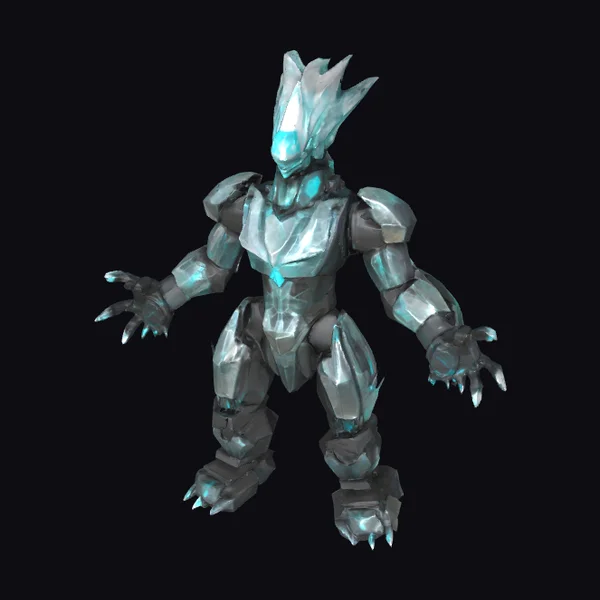 Crystalline Golem T-Pose