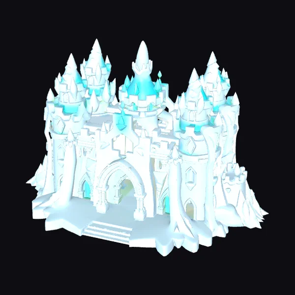 Ice Castle Fortress Shell