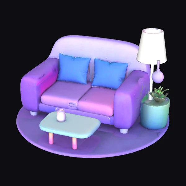 Cozy Living Room Setup