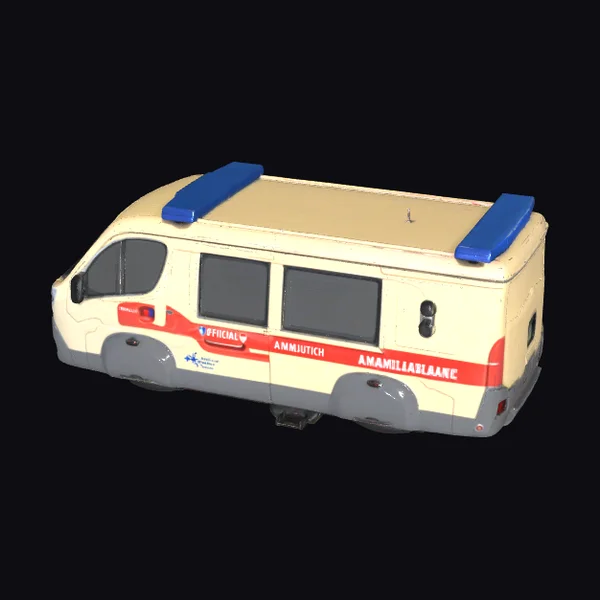 Futuristic Ground Ambulance