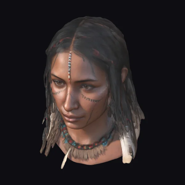 Indigenous Woman Portrait