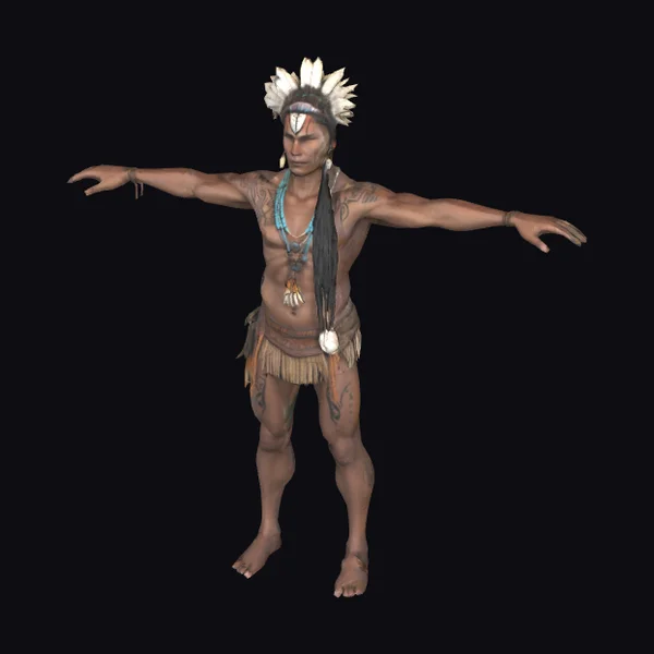 Amazonian Tribal Warrior