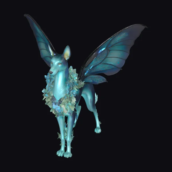 Winged Canine Creature