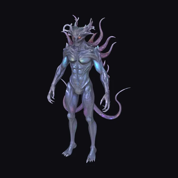 Tentacled Humanoid Alien