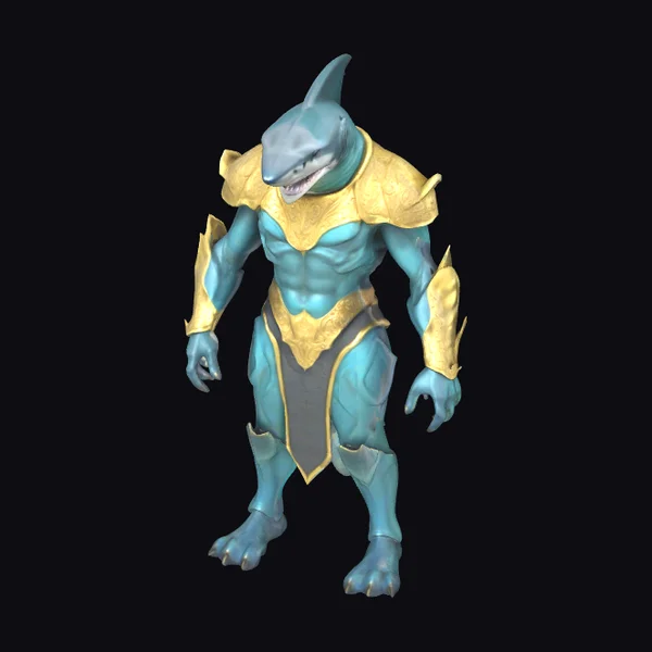 Shark Humanoid Armor