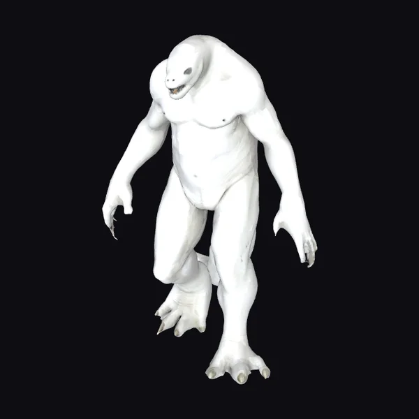 Albino Humanoid Creature