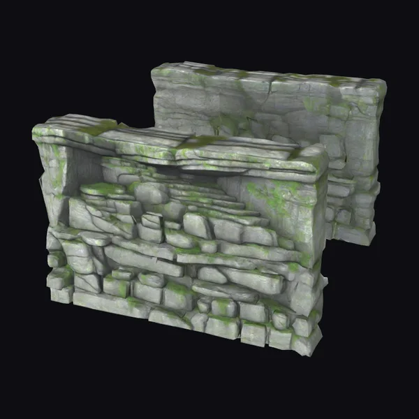 Ancient Stone Temple Ruin