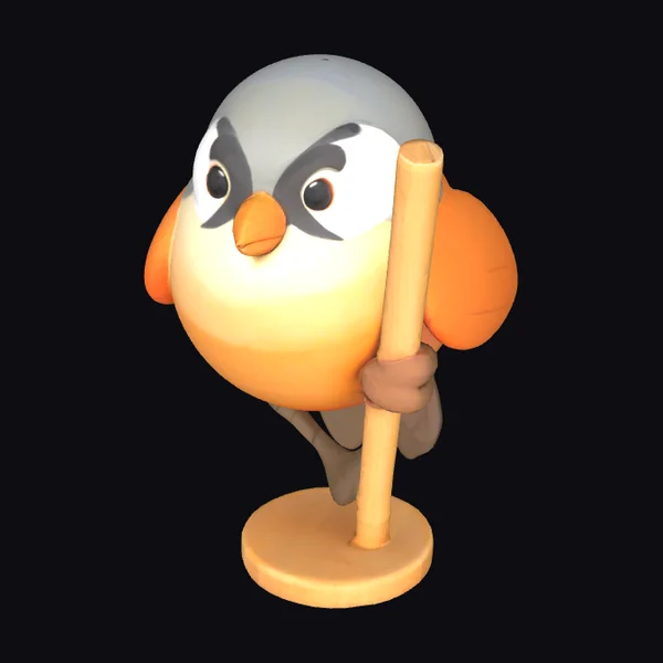 Angry Bird Sculpture