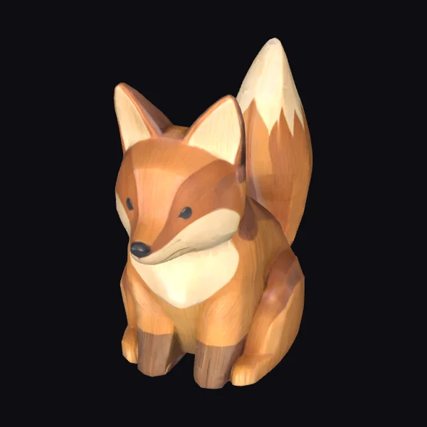 Woodland Fox Sculpture