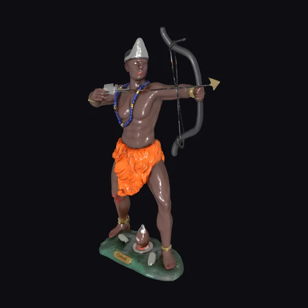 African Archer Statue