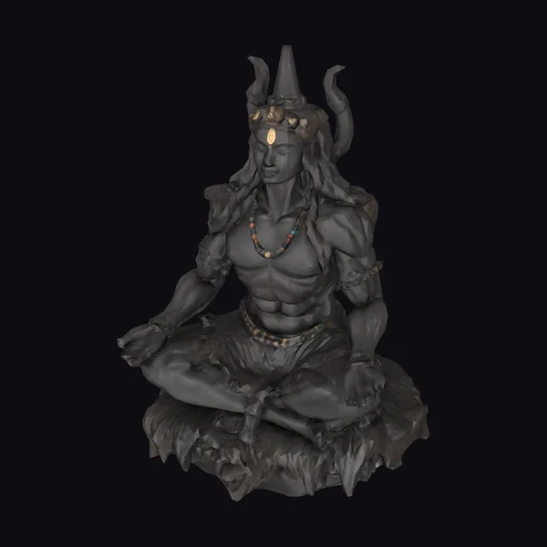 Meditative Shiva Statue