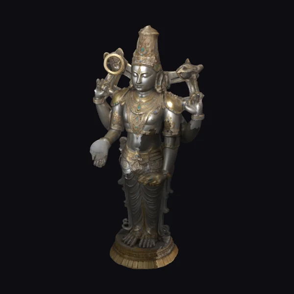 Hindu Deity Bronze Statue