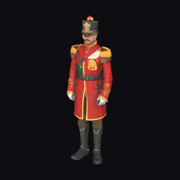 Hungarian Guard Officer Uniform