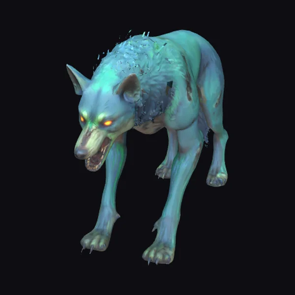 Zombified Wolf Creature