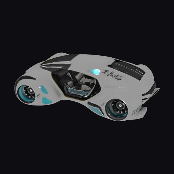 Futuristic Sports Car