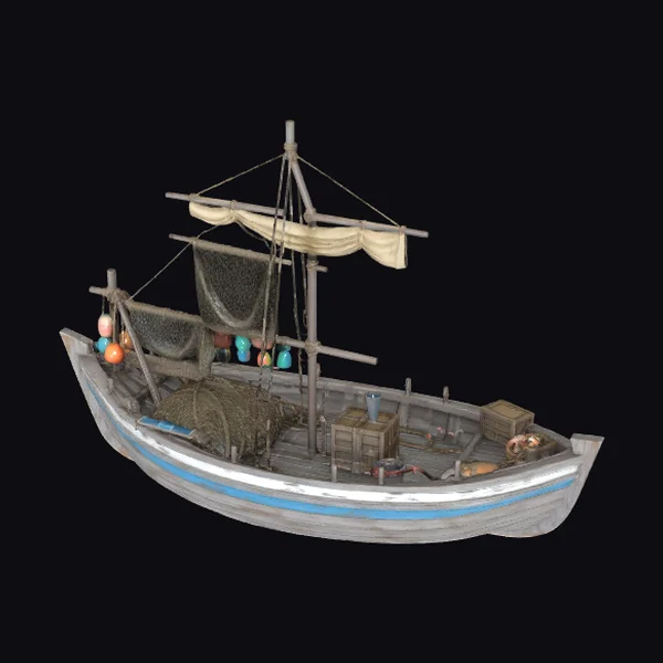 Weathered Fishing Boat