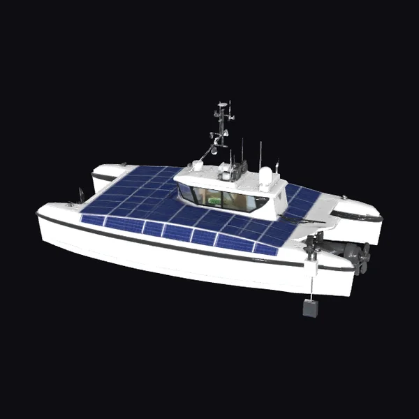 Solar Powered Boat Model