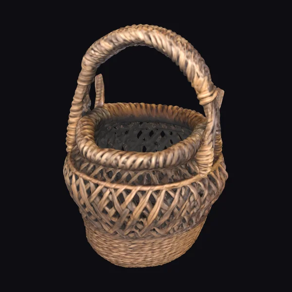Woven Wicker Basket