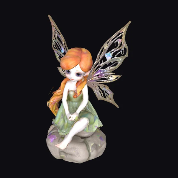 Violet Eyed Redhead Fairy