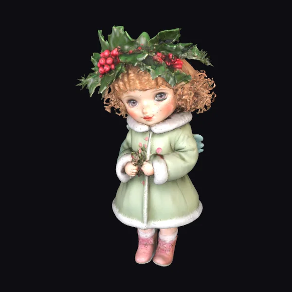 Winter Child Holly Crown