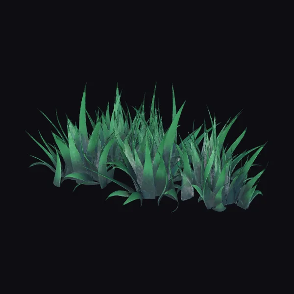 Dark Green Grass Blades